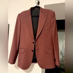 Express Burgundy Suit Jacket (Also Selling Pants)